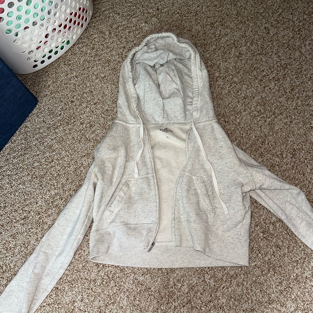 Hollister Heathered Gray Hoodie